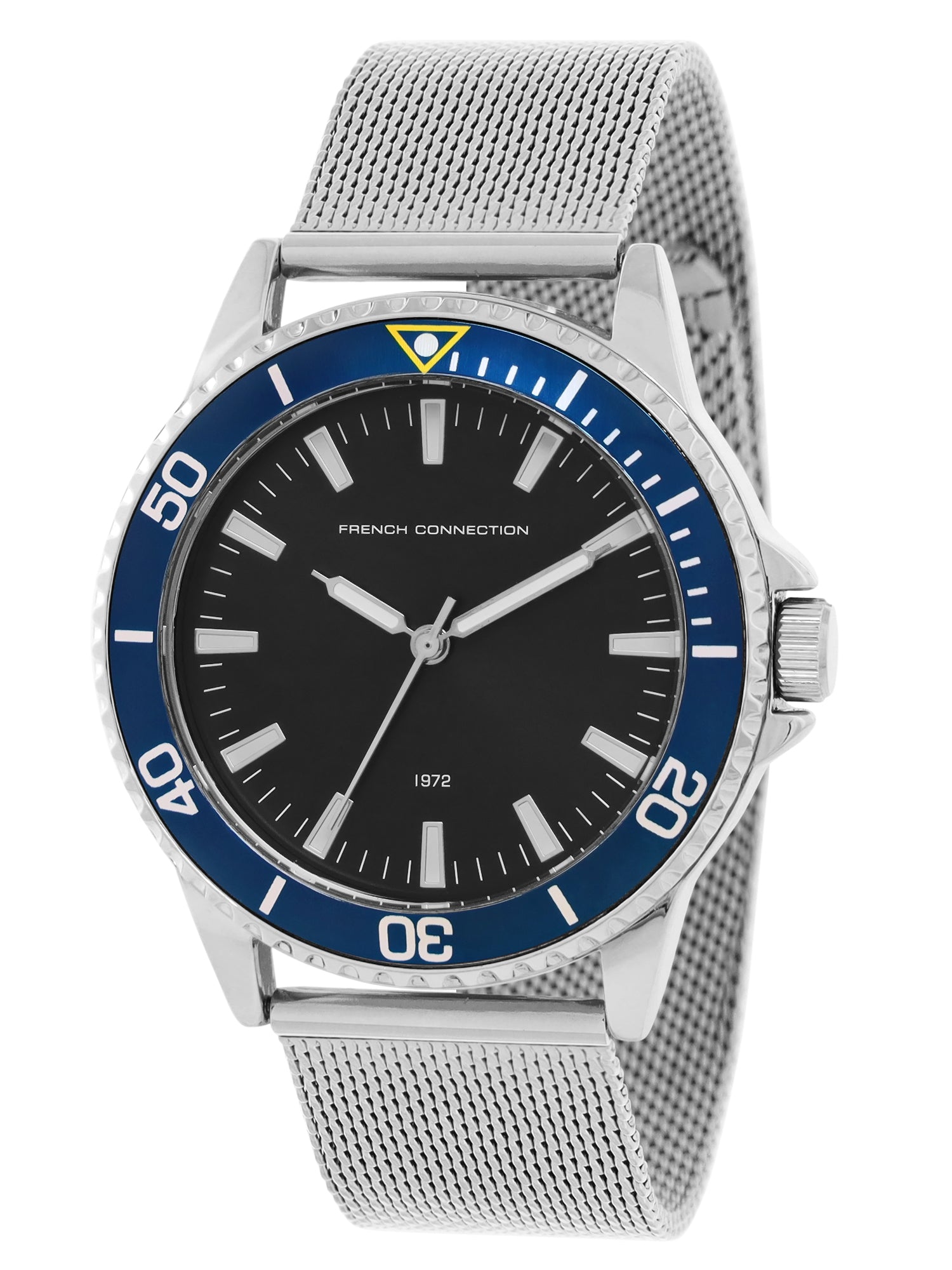 French Connection Black Dial Analog Watch For Mens - FCE23SM