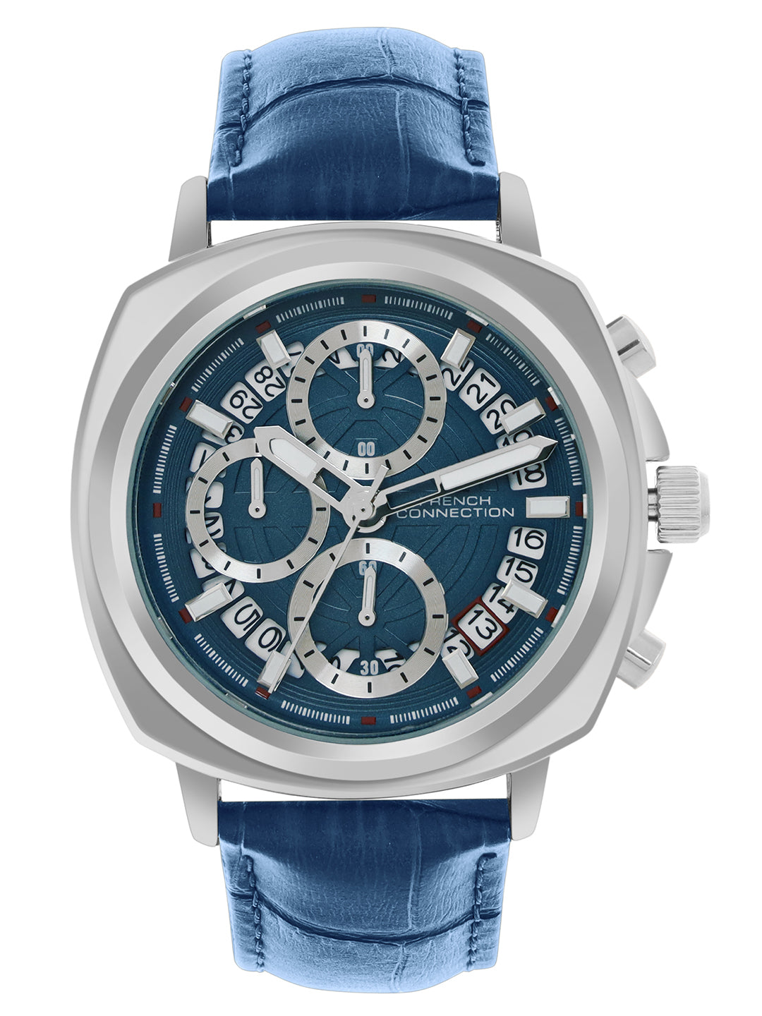 French connection Multi-Function Textured Straps Analogue Watch FCF02UL