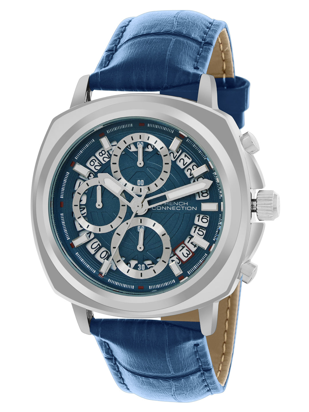 French connection Multi-Function Textured Straps Analogue Watch FCF02UL
