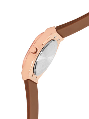 French Connection White Dial  Analog Watch for Women's - FCH002BRL