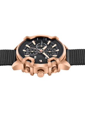 French Connection Black Dial  Chronograph Watch for Men's - FCH003BM