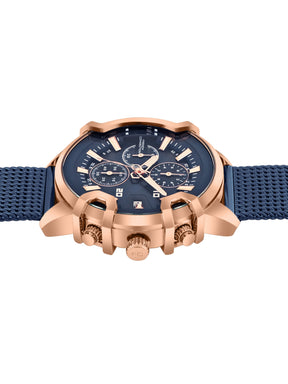French Connection Blue Dial  Chronograph Watch for Men's - FCH003UM