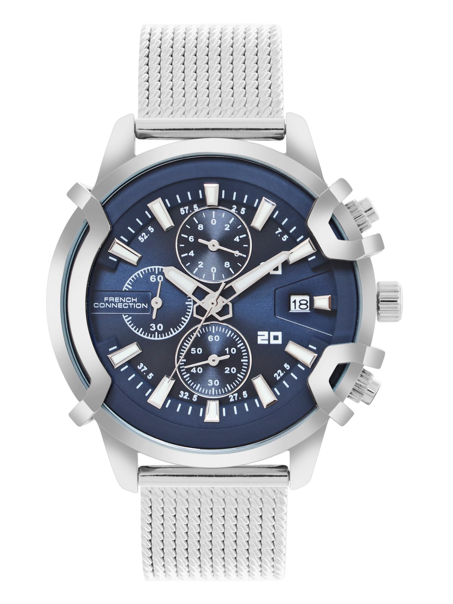 French Connection Blue Dial  Chronograph Watch for Men's - FCH003USM