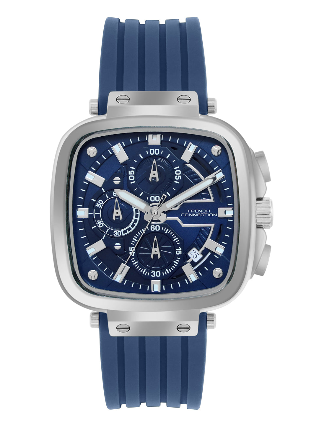 French Connection Blue Dial  Chronograph Watch for Men's - FCH004UL