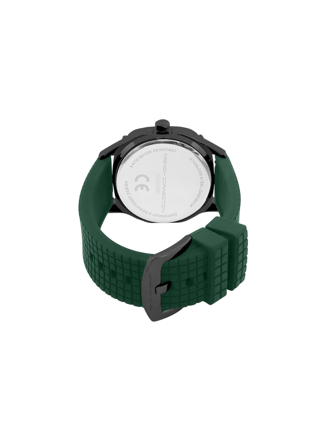 French connection Green Round Dial Mens Watch FCH01GR