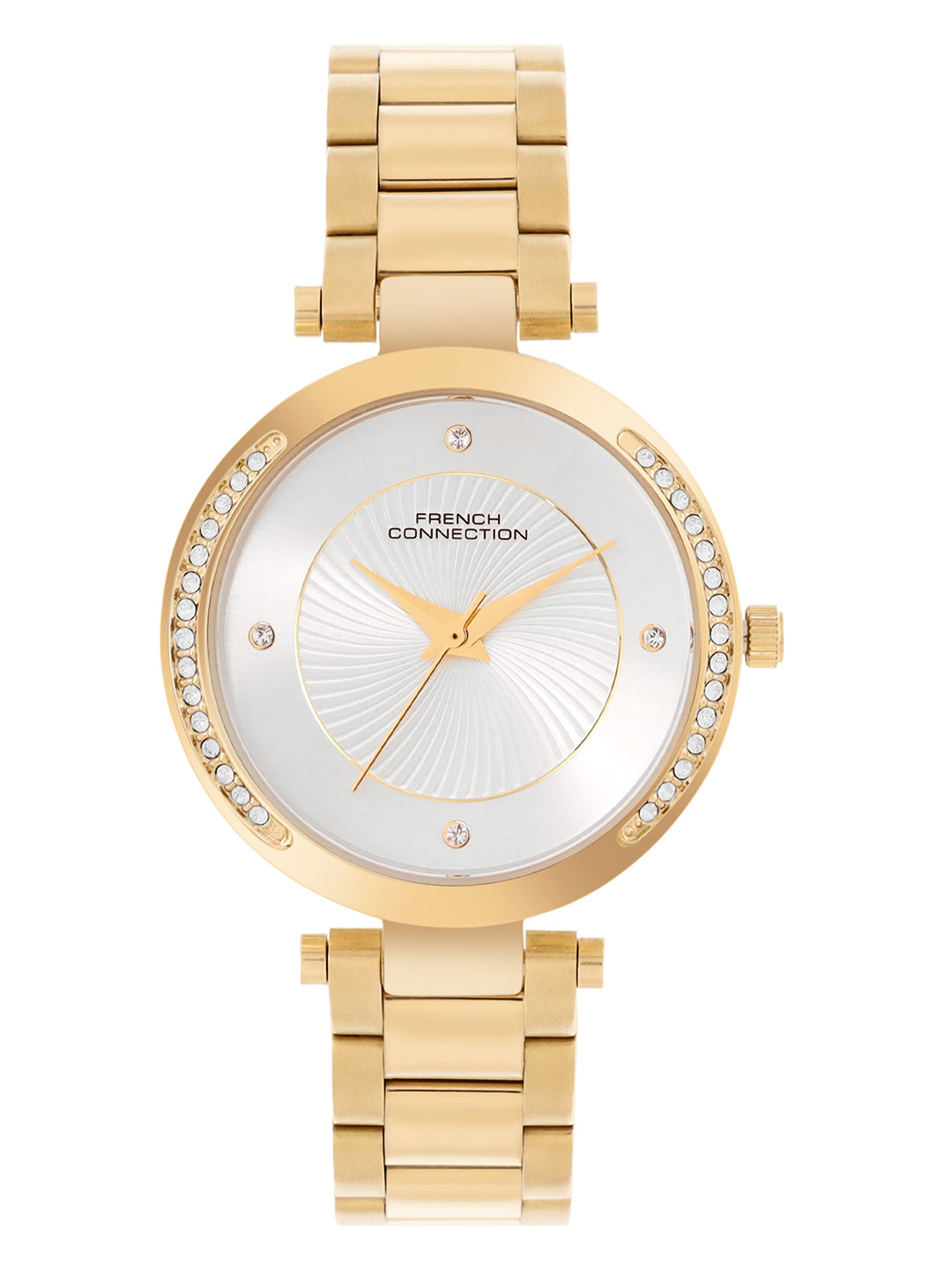 French Connection Analogue Silver Dial Men's Watch -FCH07GM
