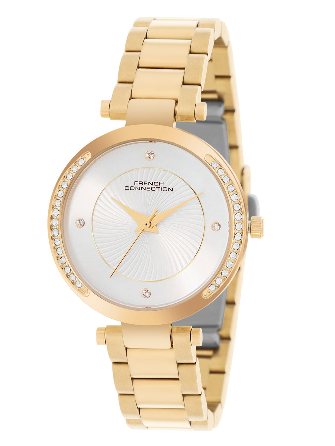 French Connection Analogue Silver Dial Men's Watch -FCH07GM