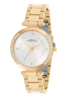 French Connection Analogue Silver Dial Women's Watch -FCH07GM