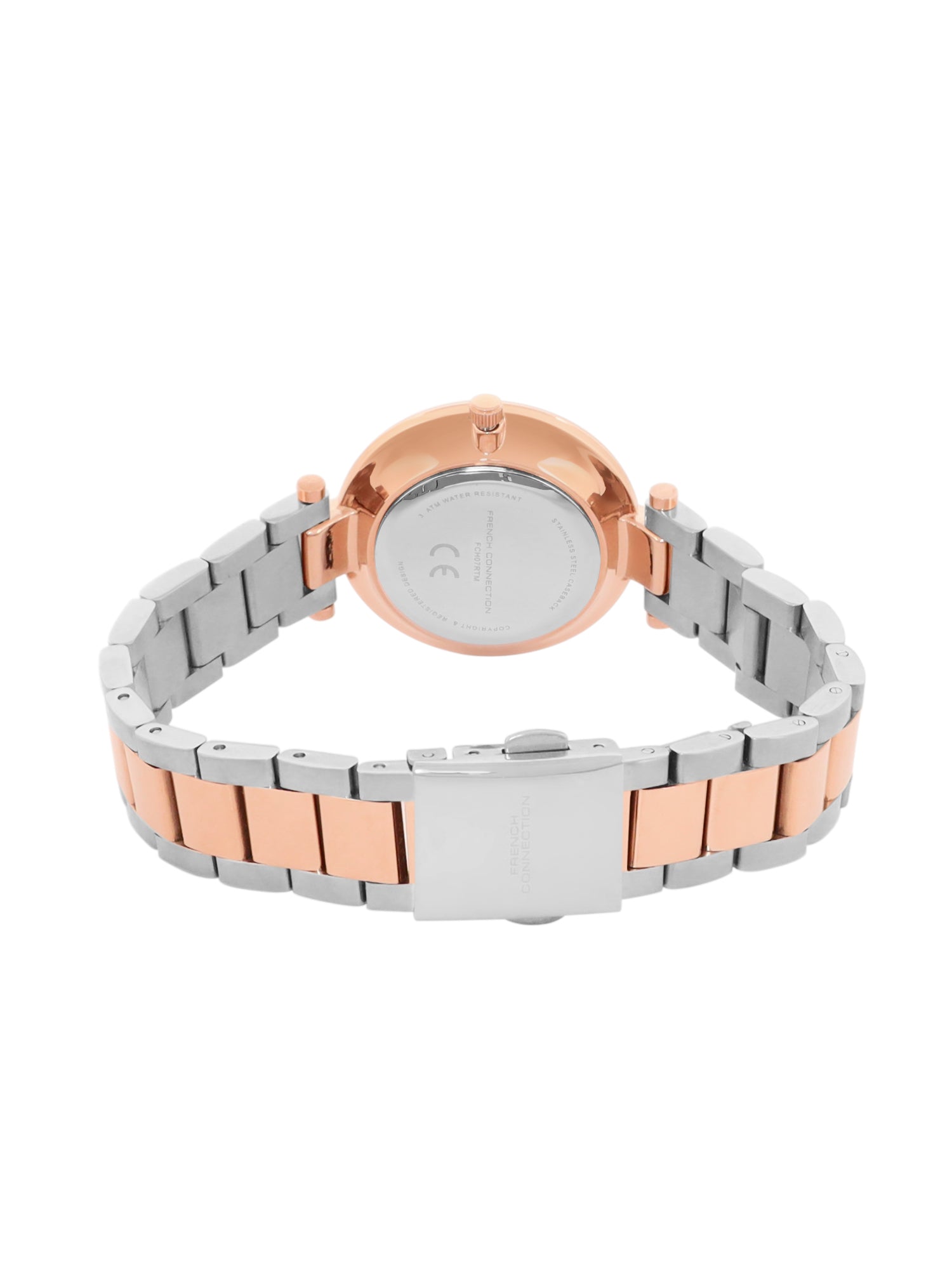 French Connection Analogue Silver Dial Women's Watch -FCH07RTM