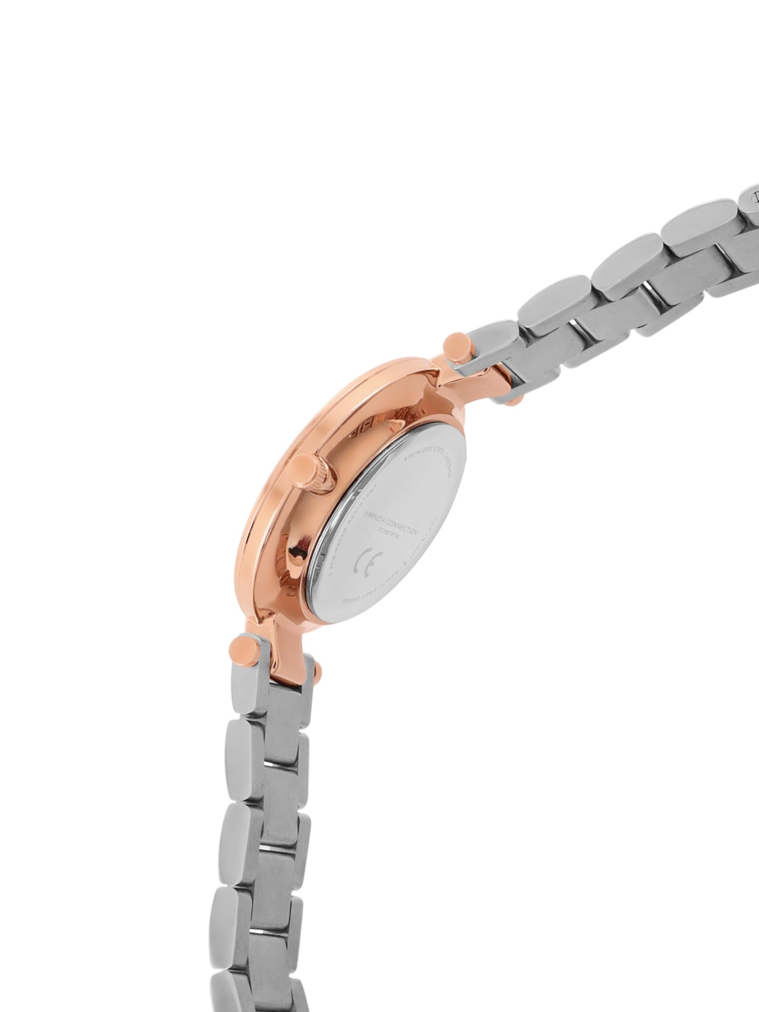 French Connection Analogue Silver Dial Women's Watch -FCH07RTM