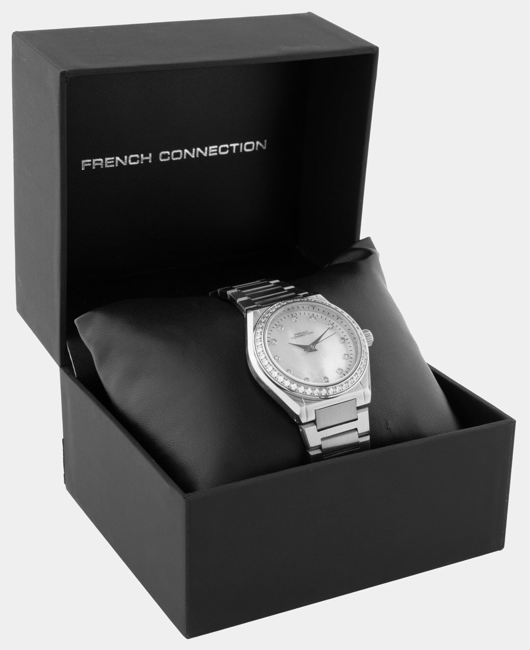 French Connection Analogue White Mop Dial Women's Watch -FCH10SM