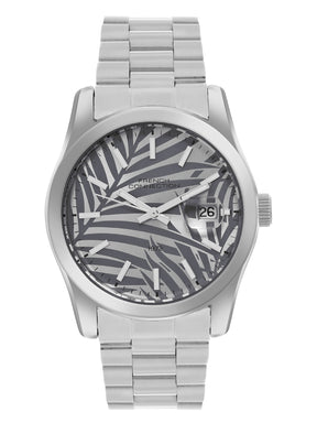 French Connection Grey Dial  Dated Watch for Men's - FCH14SM