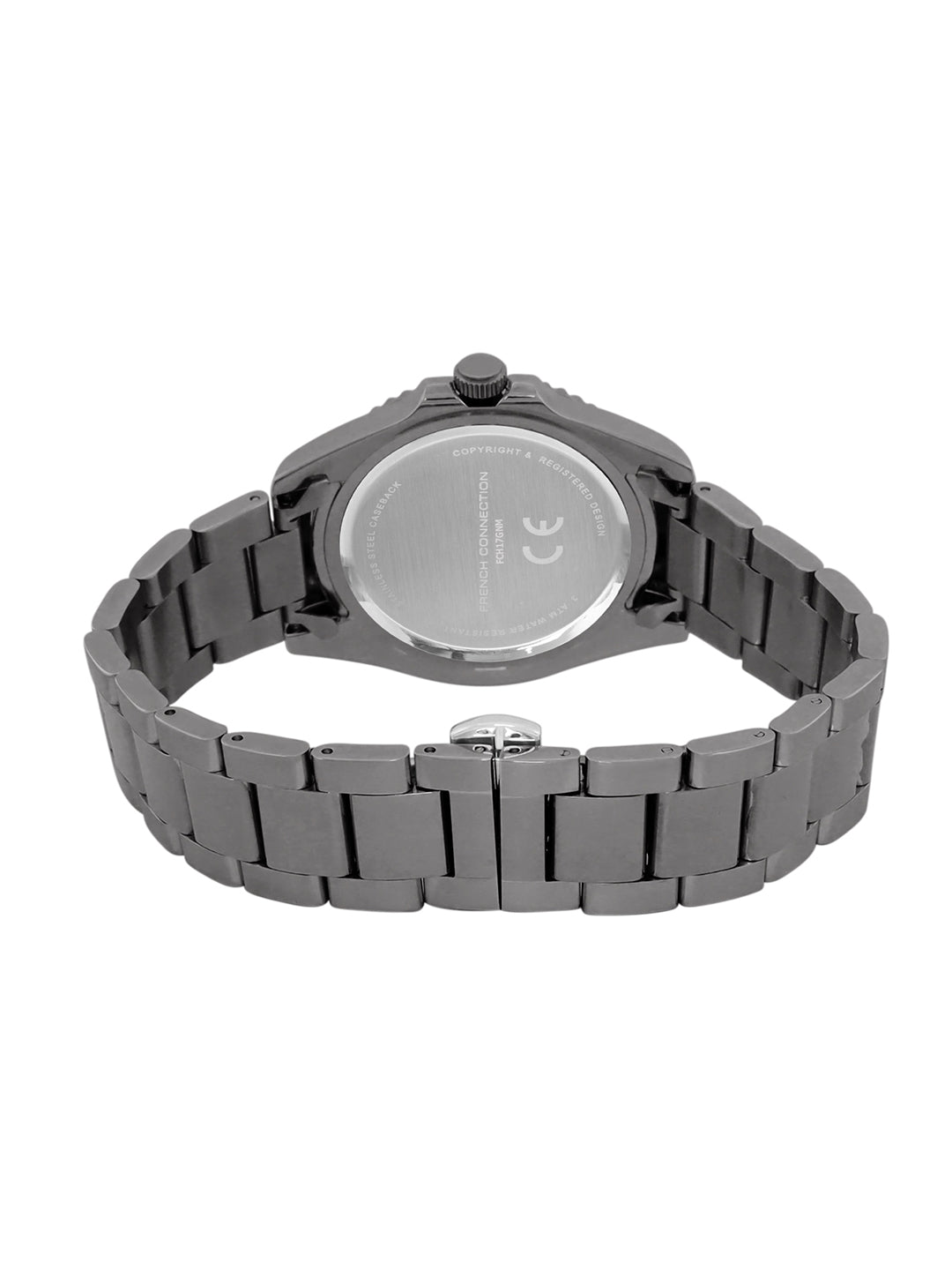 French Connection Blue Dial  Dated Watch for Men's - FCH17GNM