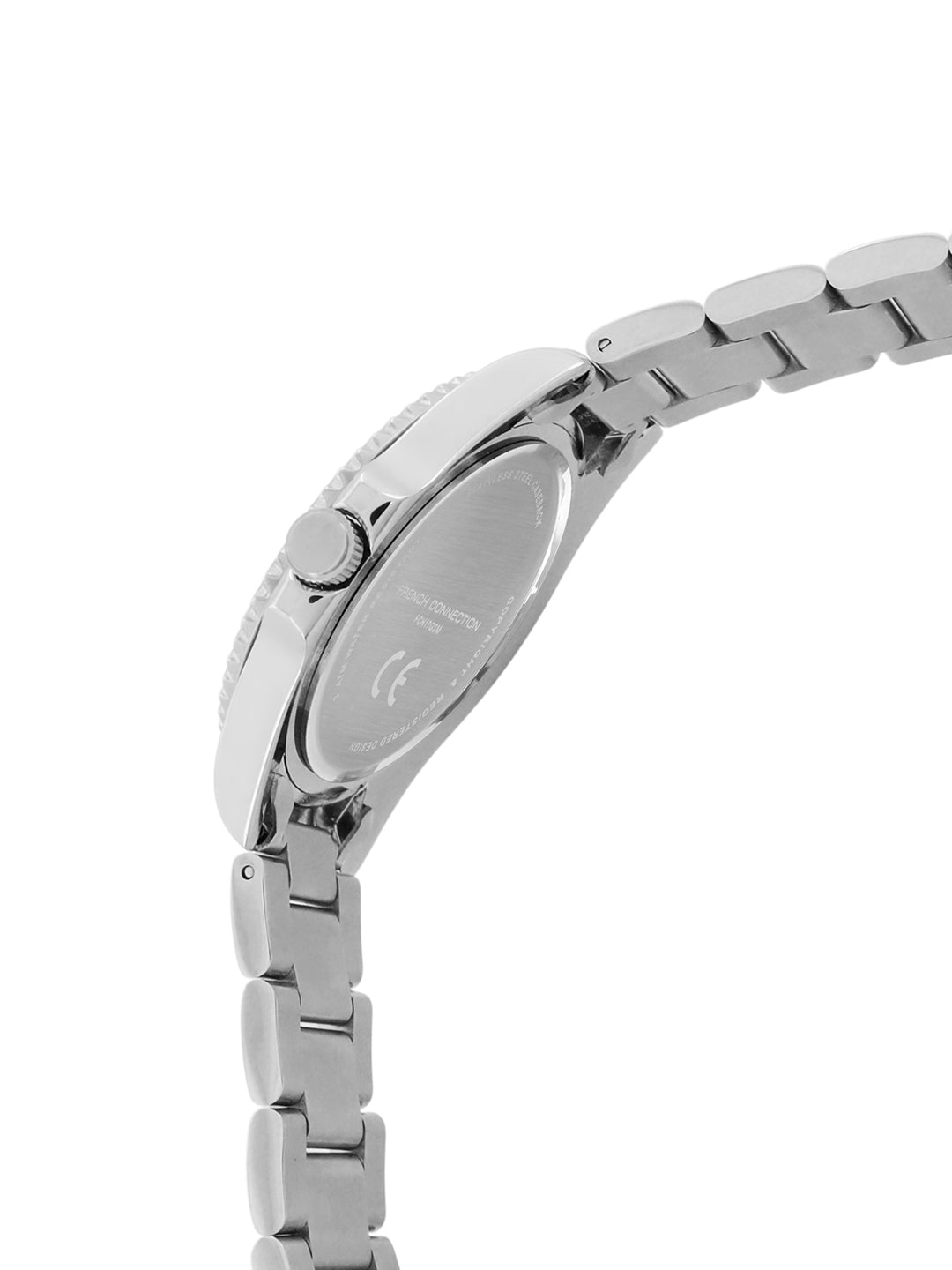 French Connection Grey Dial  Dated Watch for Men's - FCH17GSM
