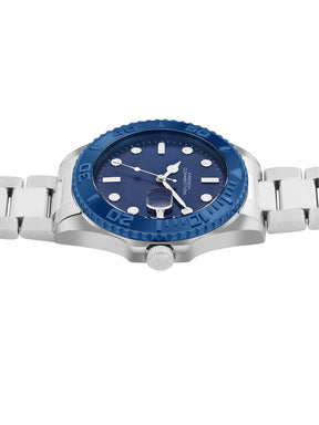 French Connection Blue Dial  Dated Watch for Men's - FCH17SM