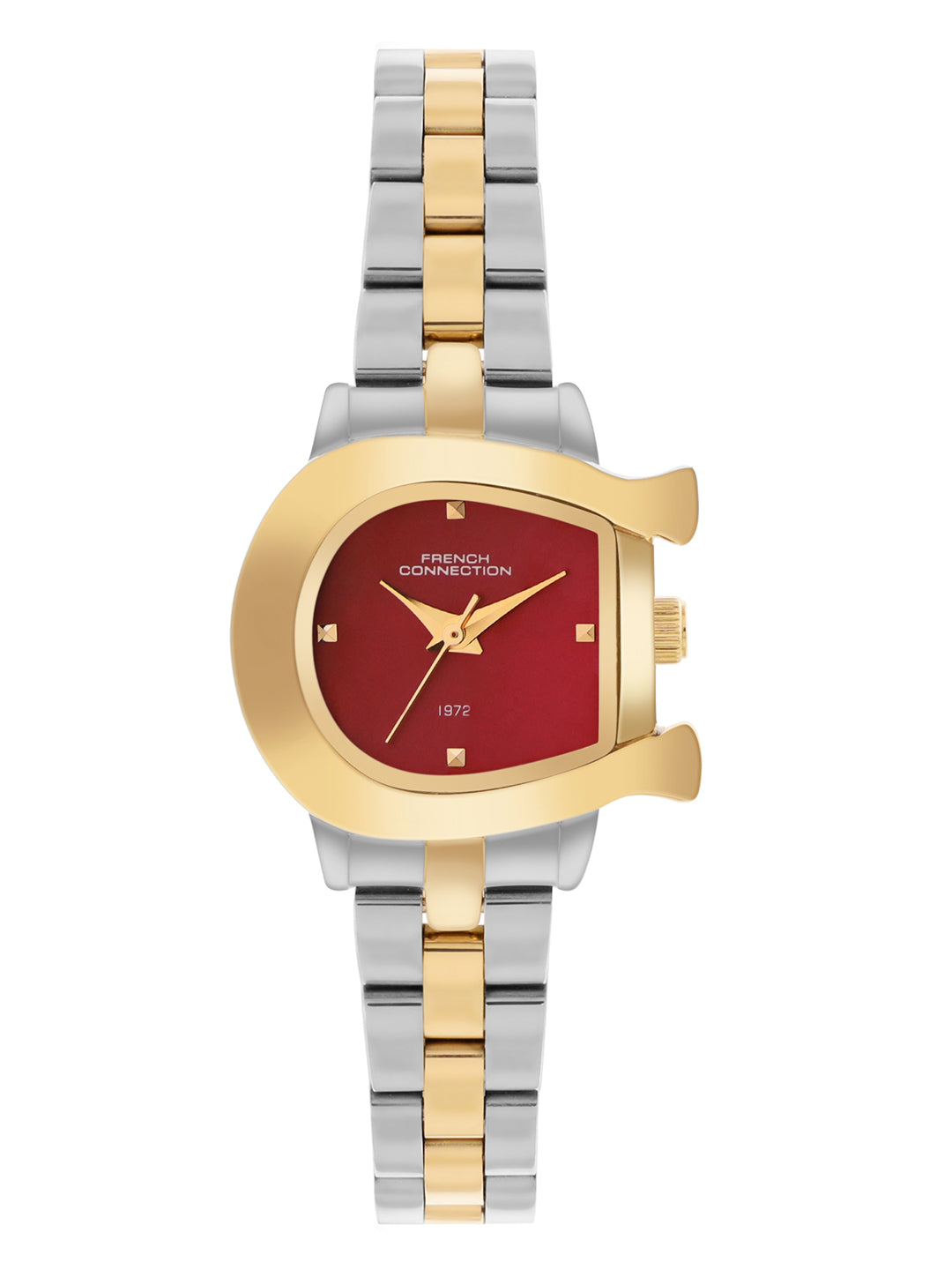 French Connection Maroon Dial Analog Watch for Women's - FCH19TM