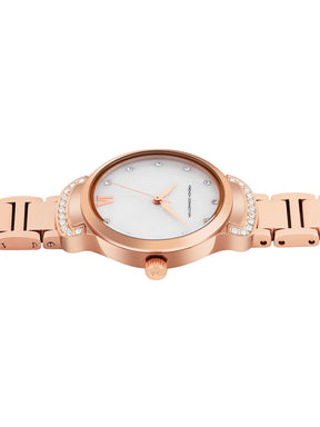French Connection White Dial  Analog Watch for Women's - FCH7RGM