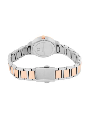 French Connection-Women Embellished Dial & Stainless Steel Style Analogue Watch FCH7RTM