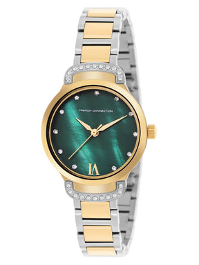 French Connection Green Dial  Analog Watch for Women's - FCH7TM