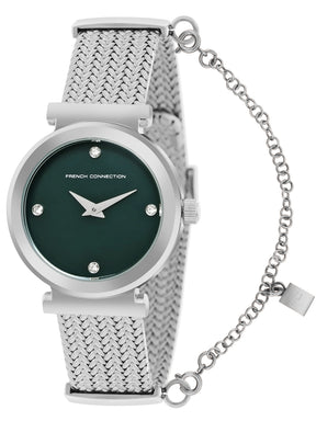 French Connection Green Dial  Analog Watch for Women's - FCH8SM