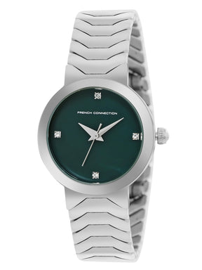 French Connection Green Dial  Analog Watch for Women's - FCH9SM