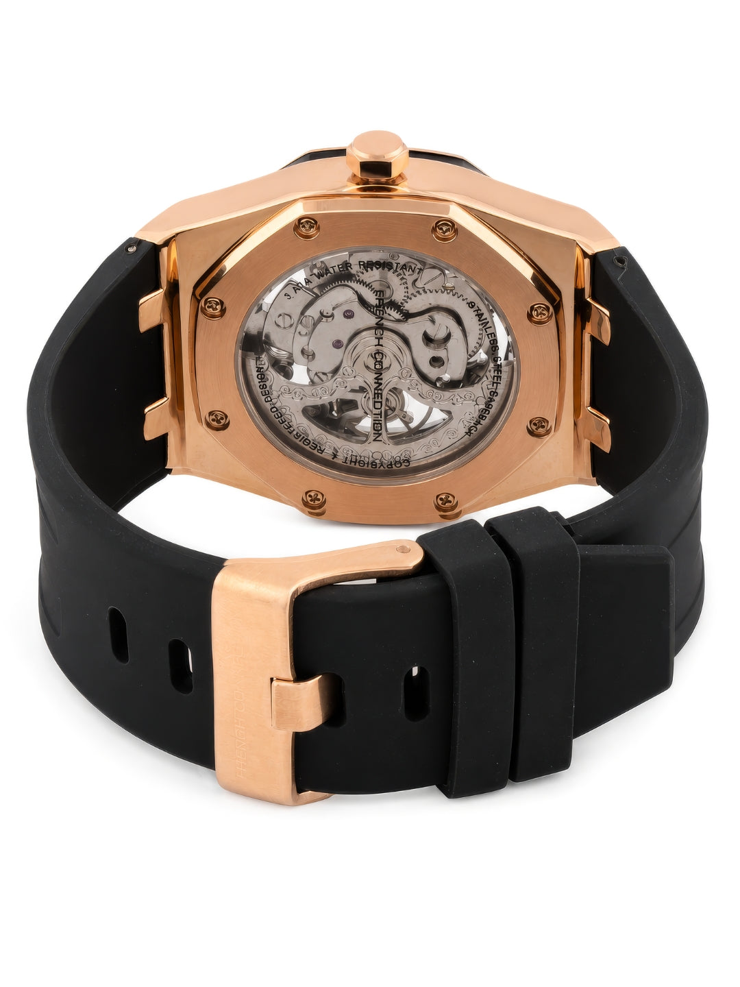 French Connection Automatic Silver Dial Men's Watch-FCK2B-RG
