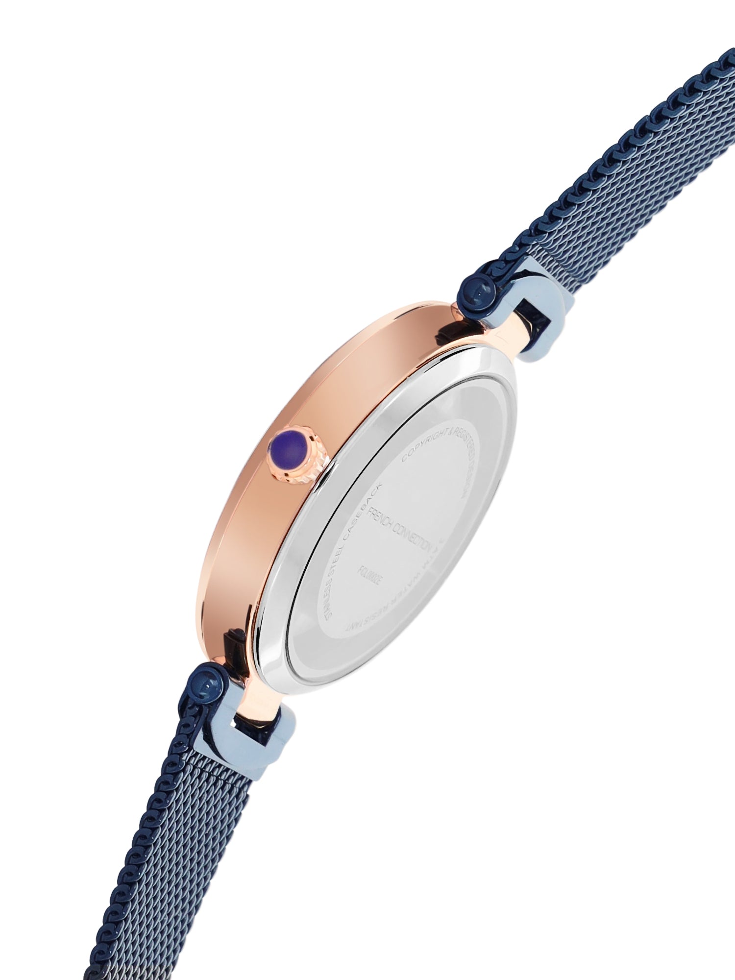 French Connection Navy Dial Women's Analog Watch-FCL0002E