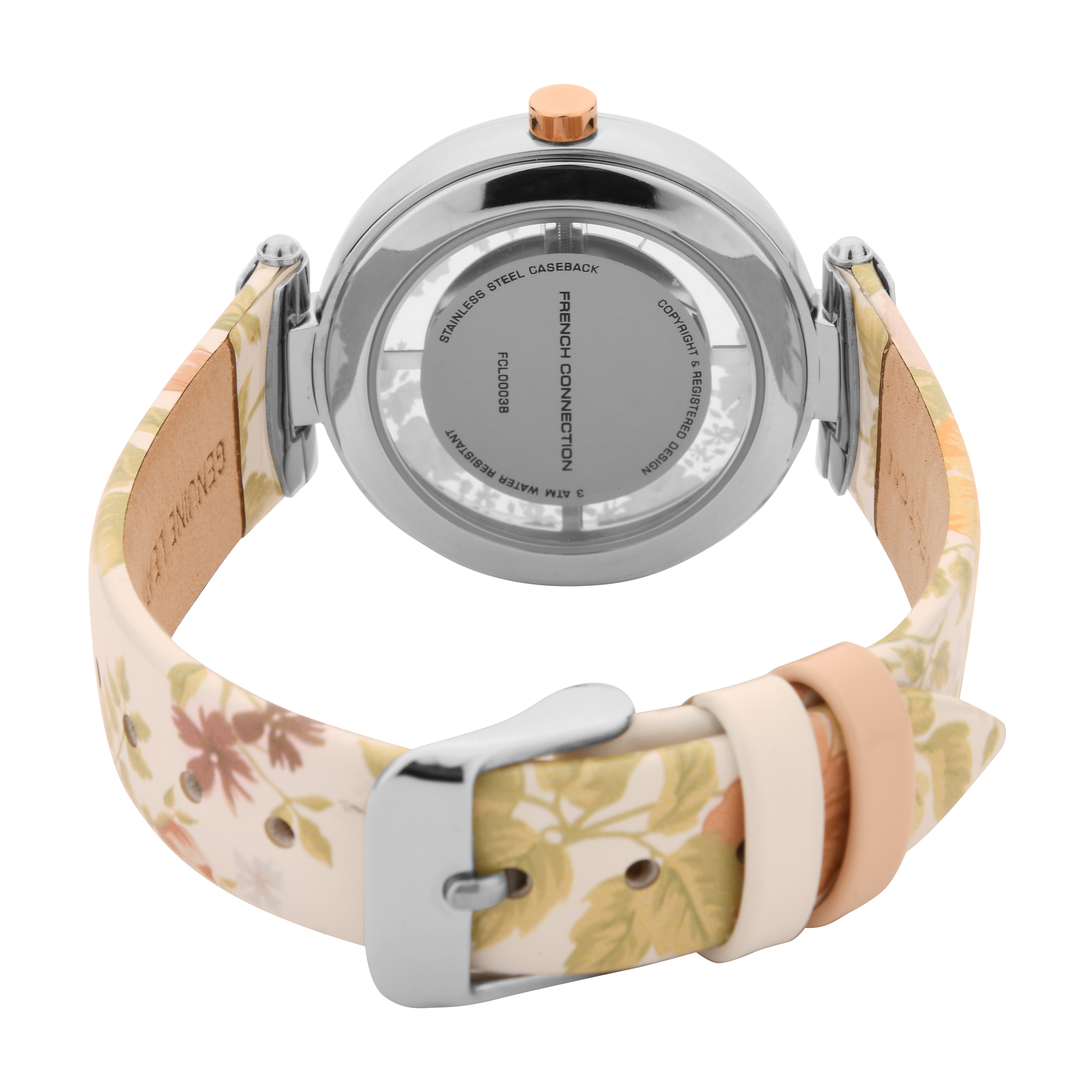 French Connection Analog Silver Dial Women's Watch-FCL0003B