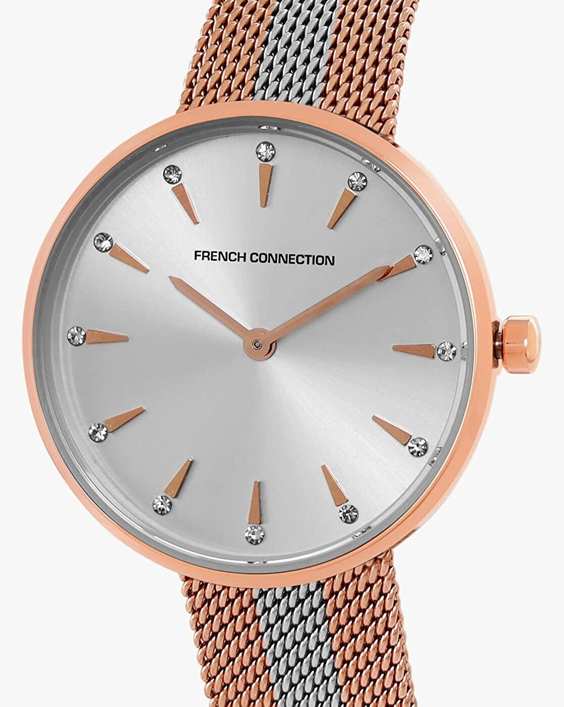 French Connection Analog Silve Dial Women's Watch-FCL22-E