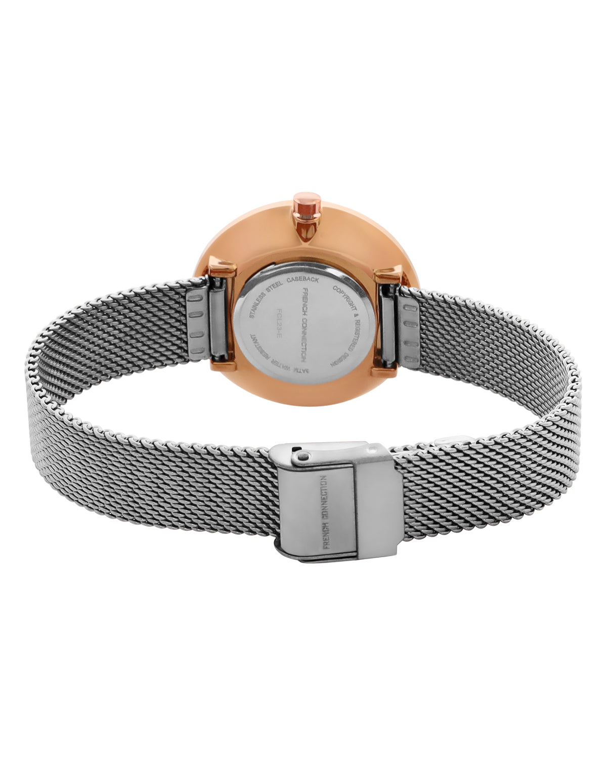 French Connection Analog Silver Dial Women's Watch-FCL23-E