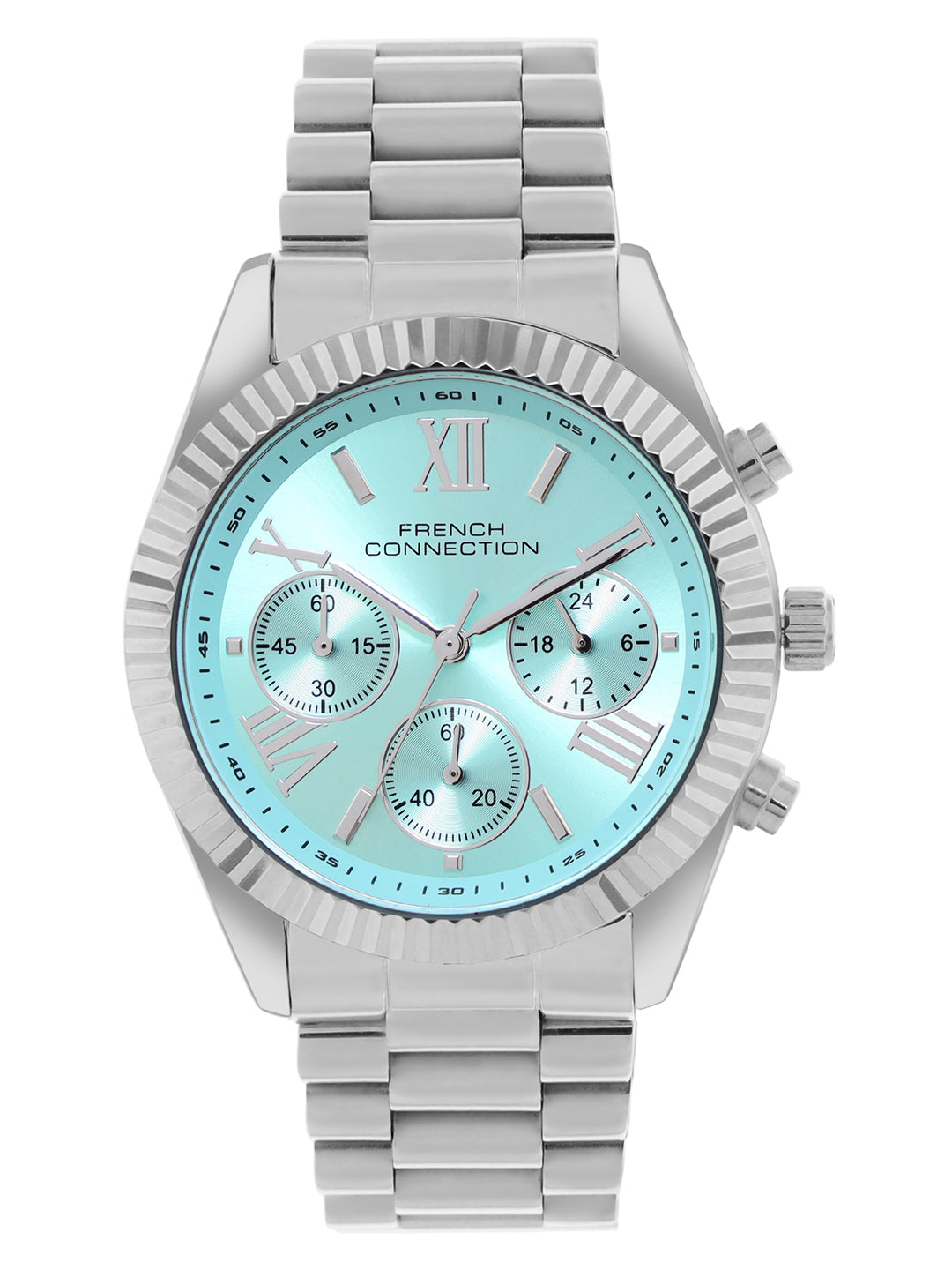 French Connection Blue Dial  Chronograph Watch for Women's - FCM06USM