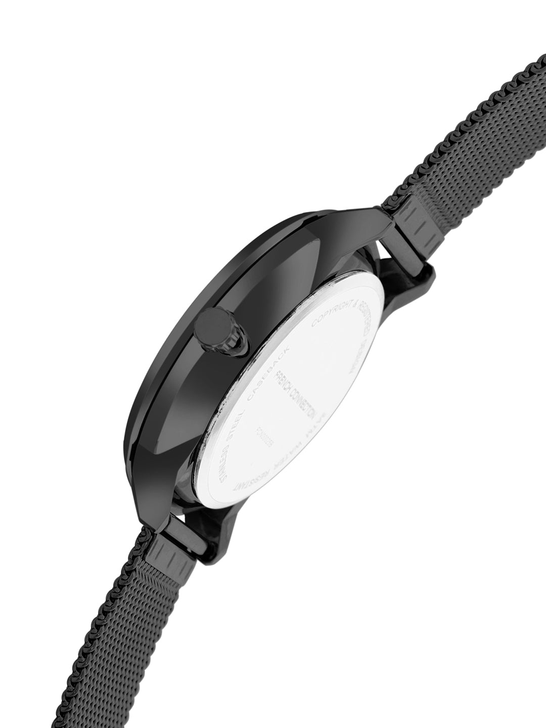 French Connection FCN00025B Picasa Black Dial Men's Analog Watch