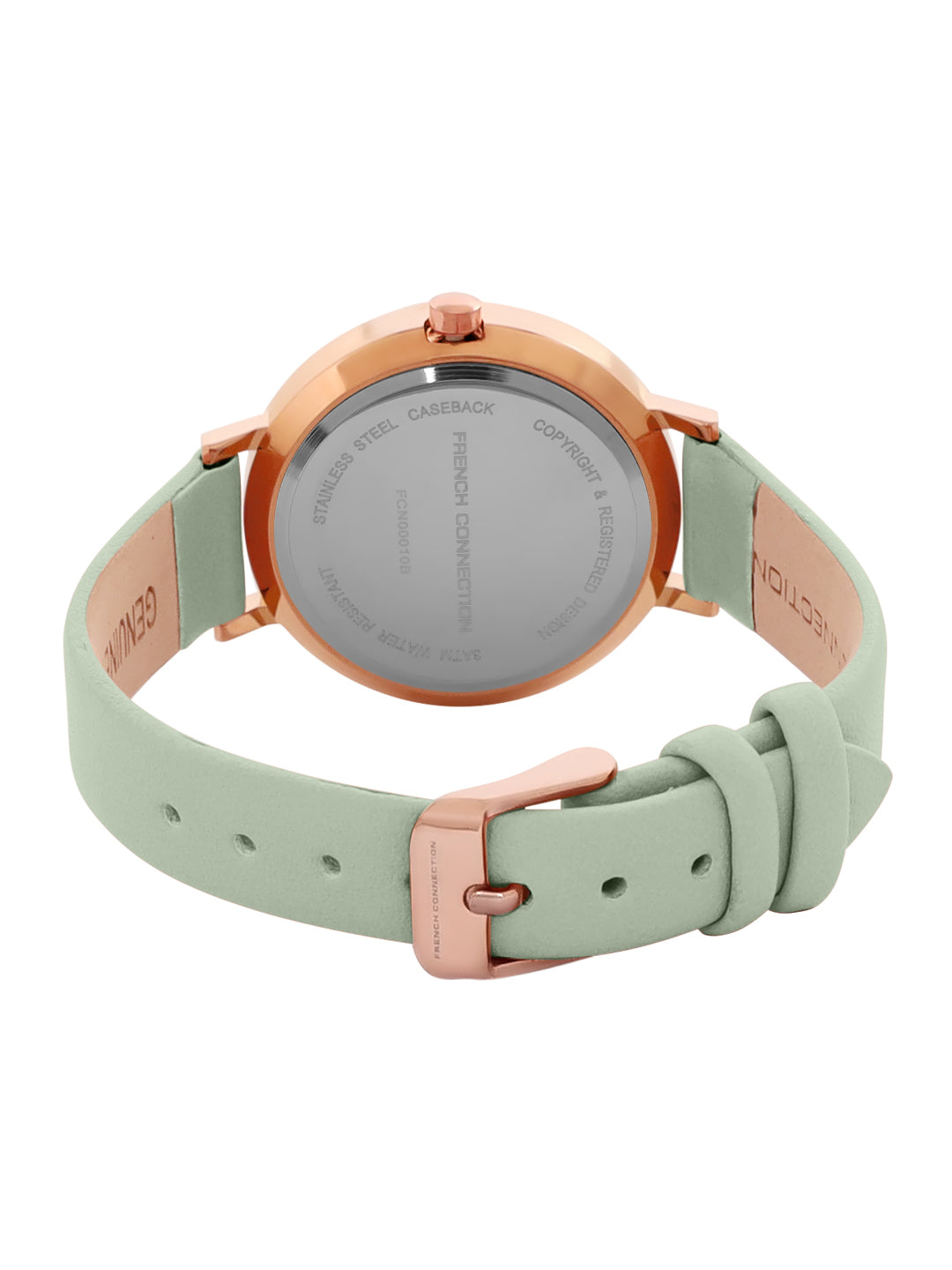 French Connection Analog Green Dial Women's Watch-FCN00010B