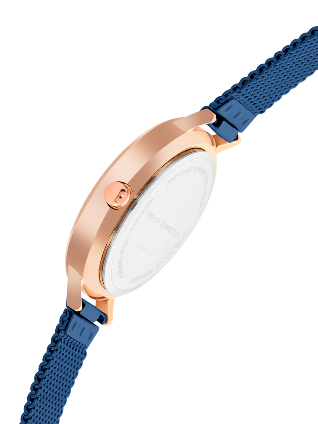 French Connection Analog Blue Dial Women's Watch-FCN00010G
