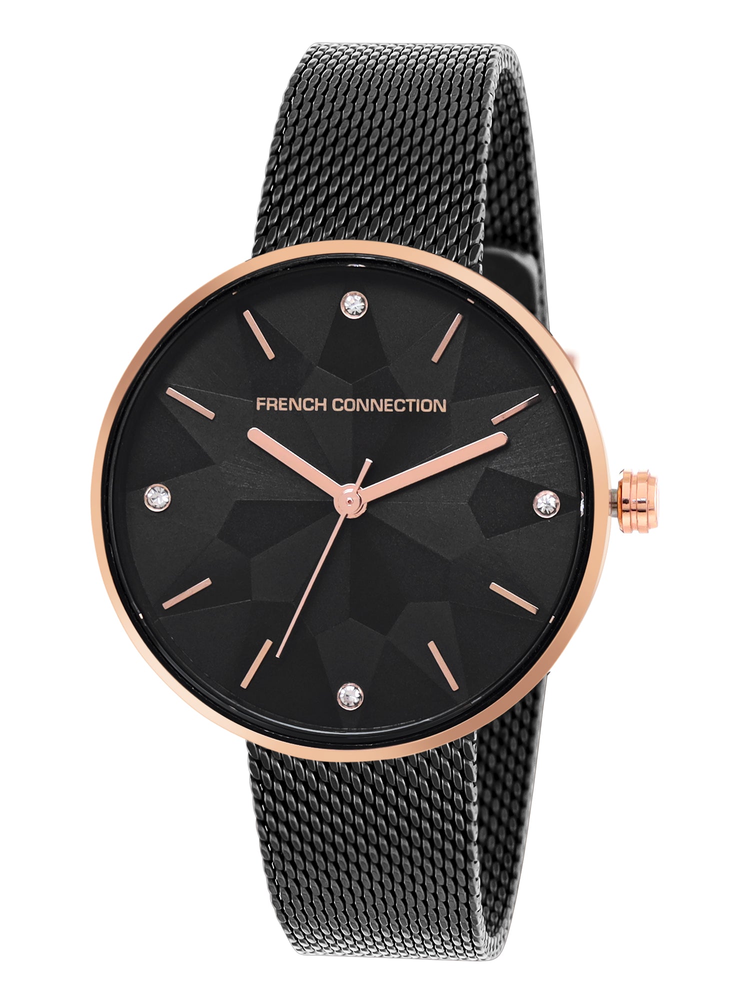 French Connection Analog Black Dial Women's Watch FCN00015E