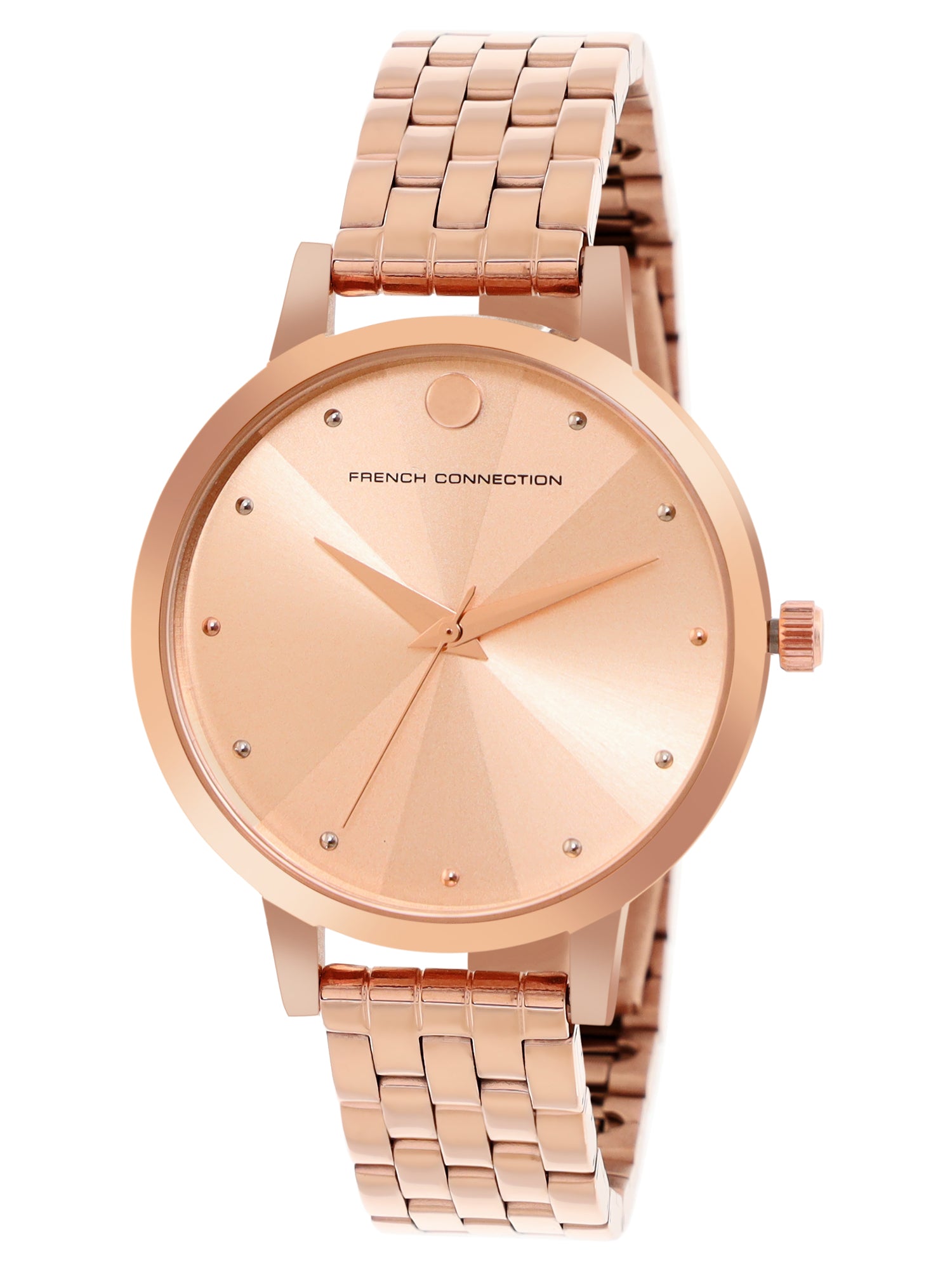 French Connection Analog Rose Gold Dial Women's Watch-FCN00017A