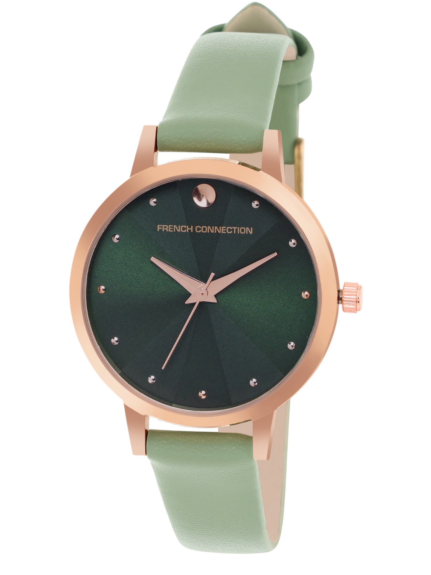 French Connection Analog Green Dial Women's Watch-FCN00017H