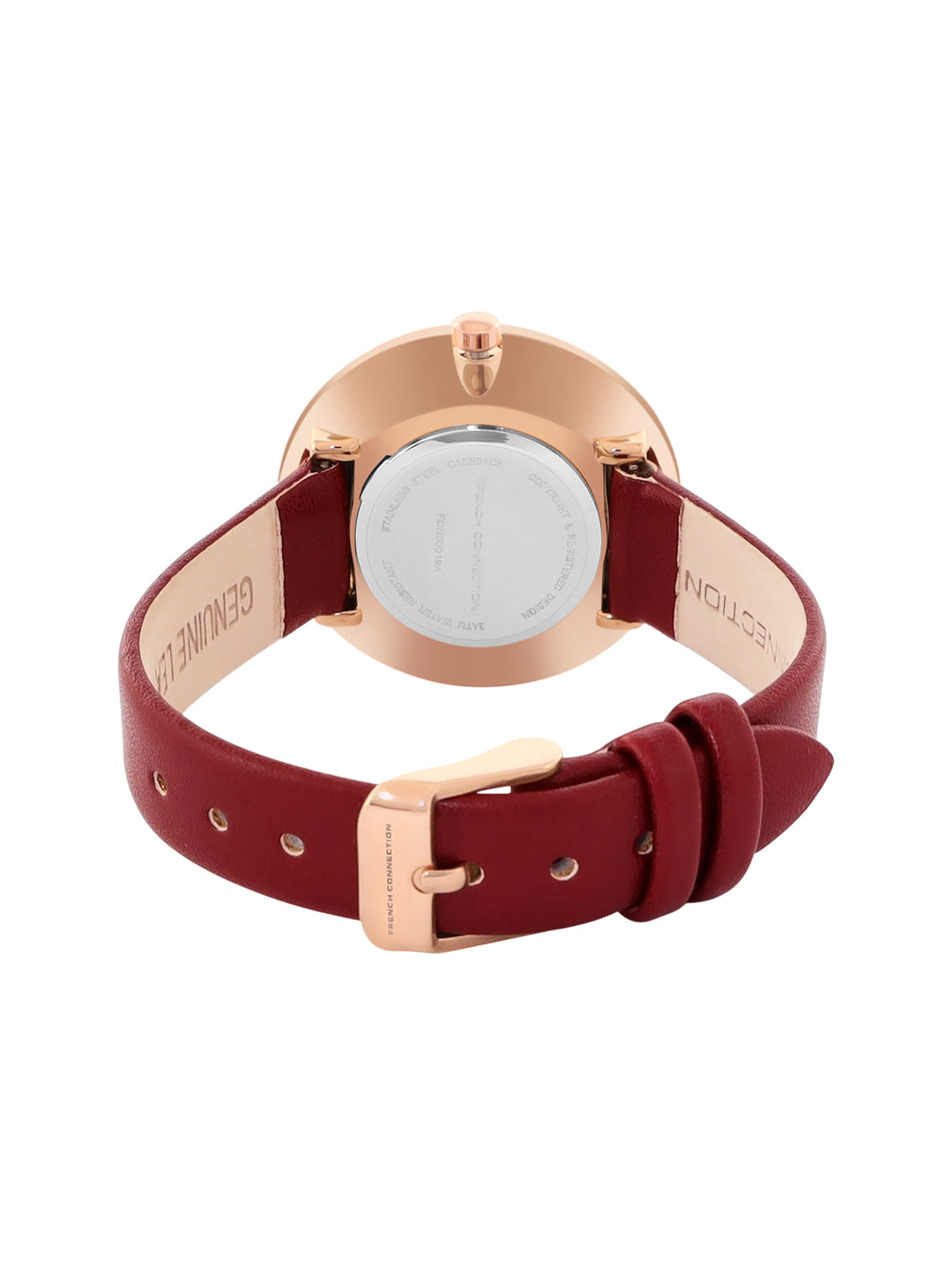 French Connection Analog Red Dial Women's Watch-FCN00019A