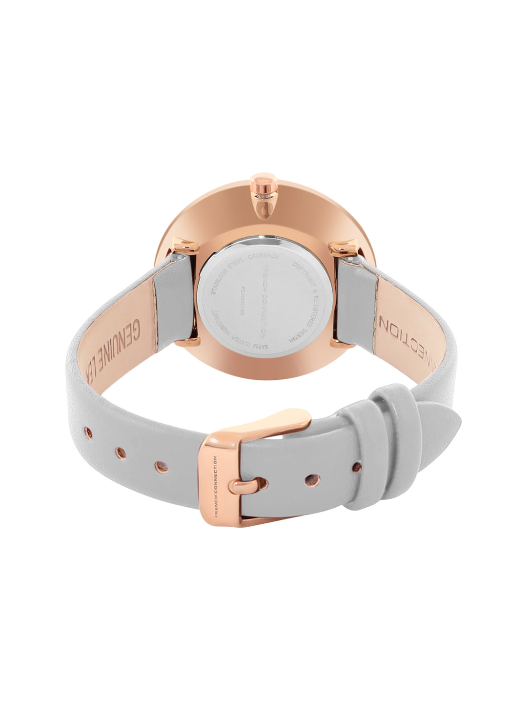 French Connection Analog Grey Dial Women's Watch-FCN00019B