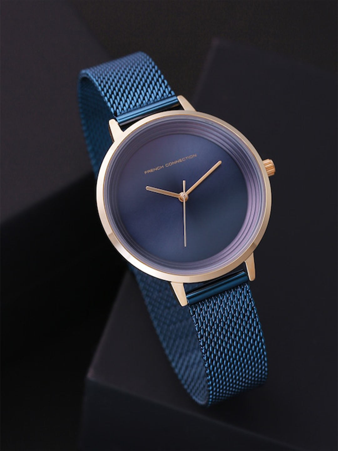 French Connection Analog Blue Dial Women's Watch-FCN0001C