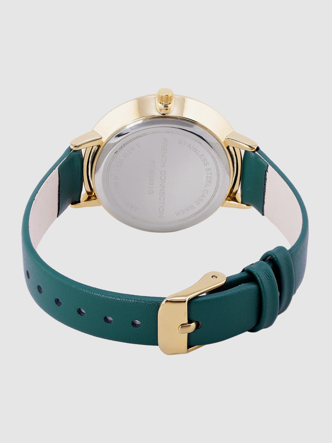 French Connection Analog Green Dial Women's Watch-FCN0001G