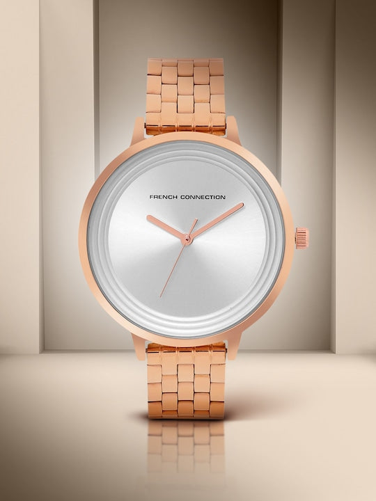 French Connection Analog Silver Dial Women's Watch-FCN0001P