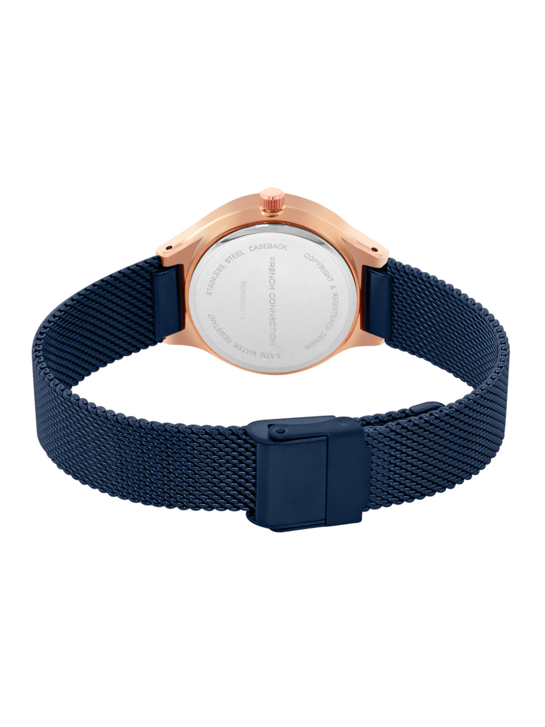 French Connection Analog Blue Dial Women's Watch-FCN00021E