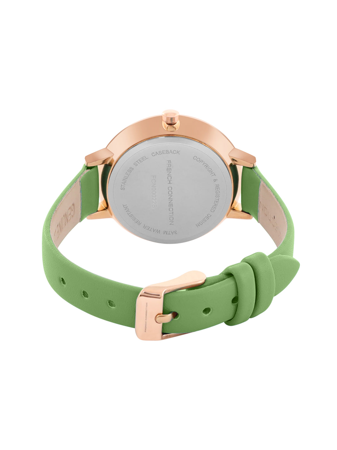 French Connection Analog Green Dial Women's Watch-FCN00022B
