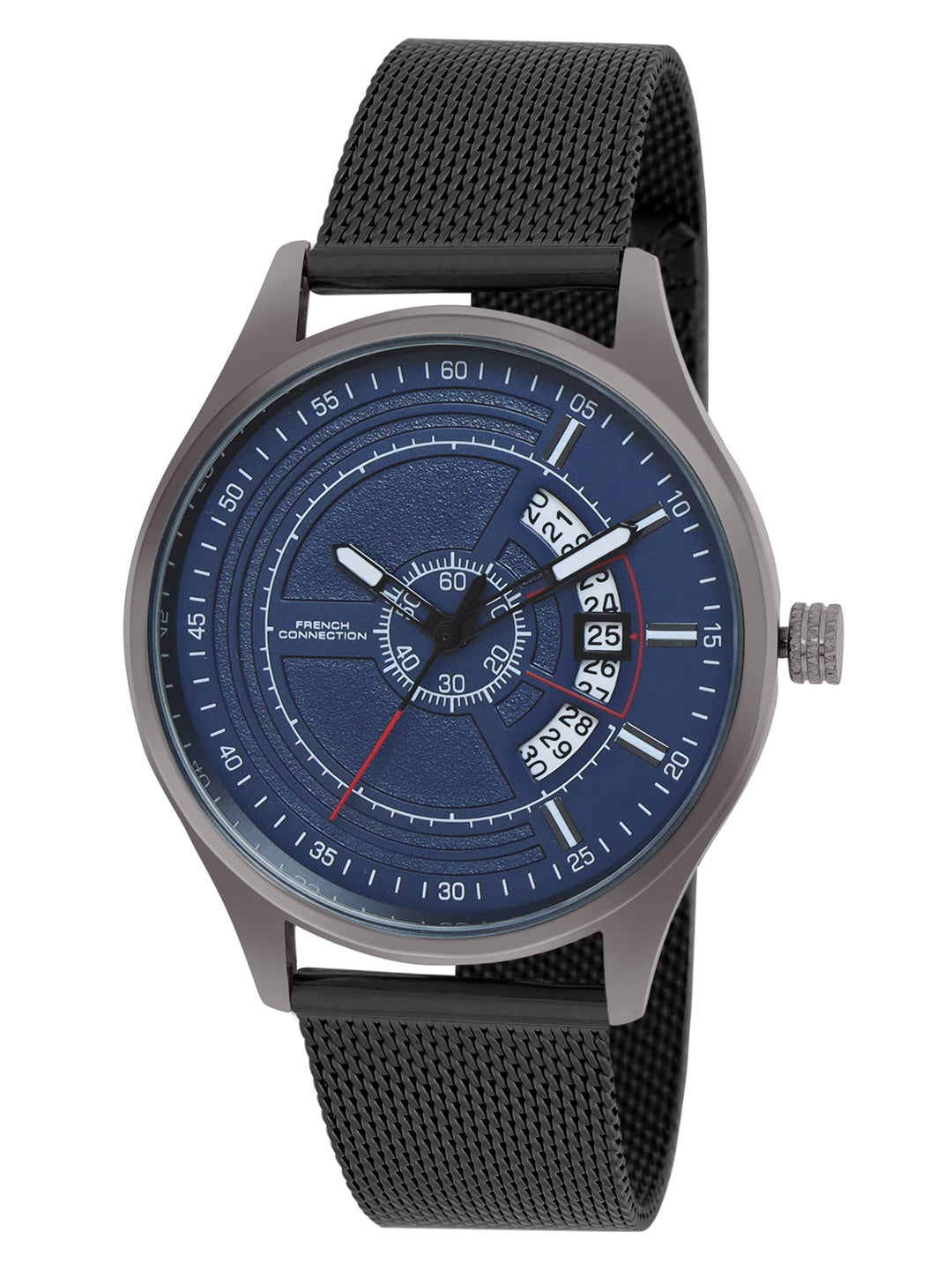 French Connection FCN00026B Atout Blue Dial Men's Analog Watch