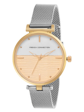 French Connection Analog White Dial Women's Watch-FCN00030A