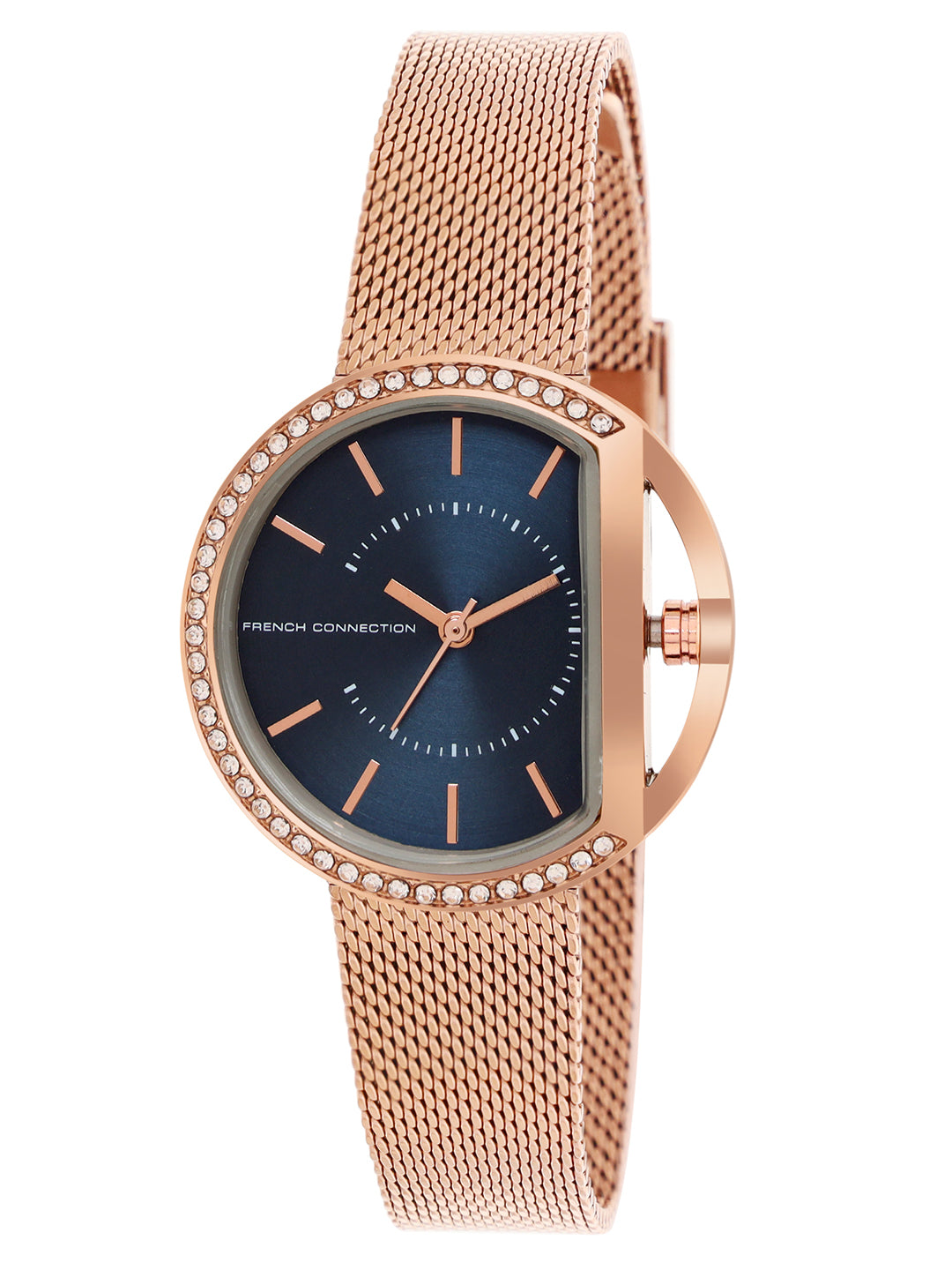 French Connection Analog Blue Dial Women's Watch-FCN00031D