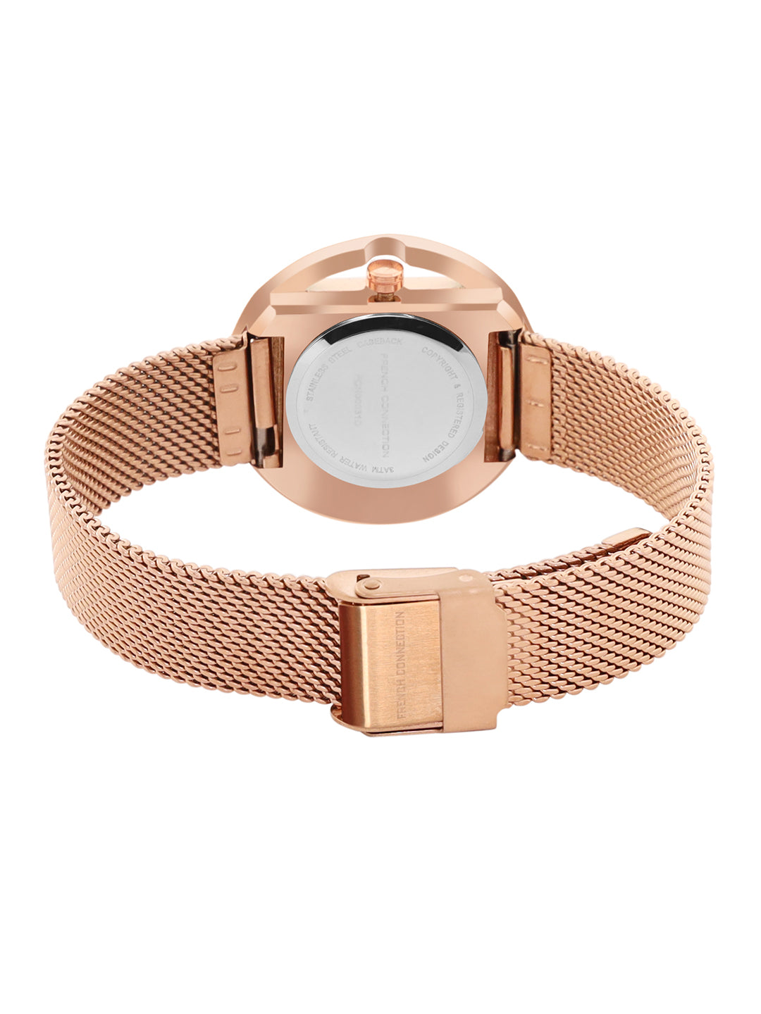 French Connection Analog Blue Dial Women's Watch-FCN00031D