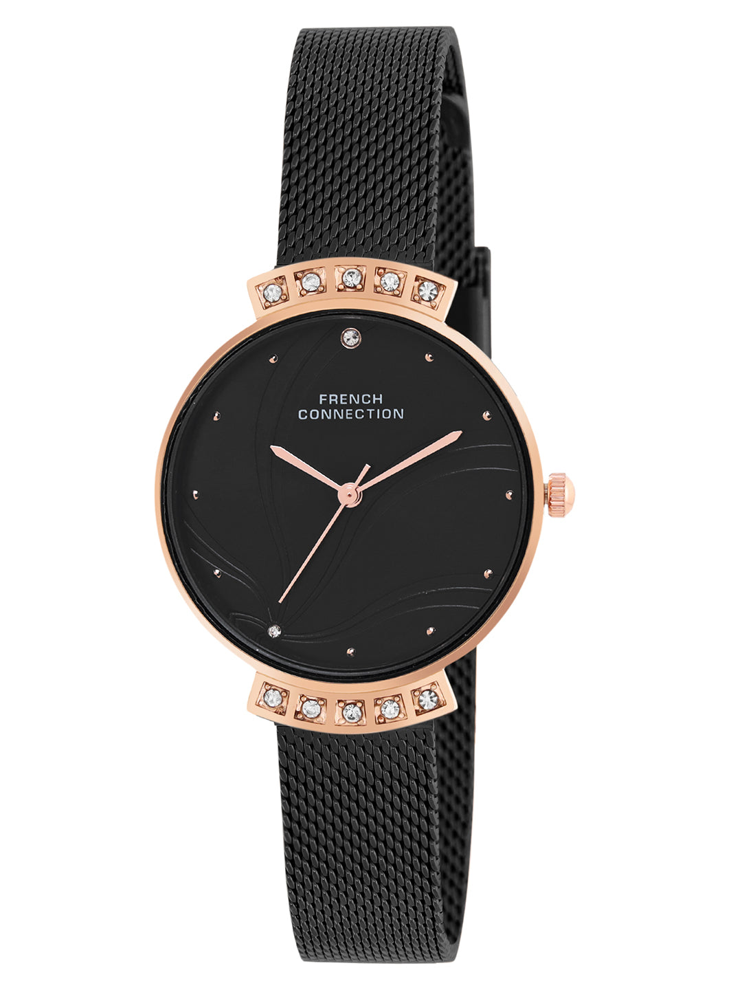 French Connection Analog Black Dial Women's Watch-FCN00032B