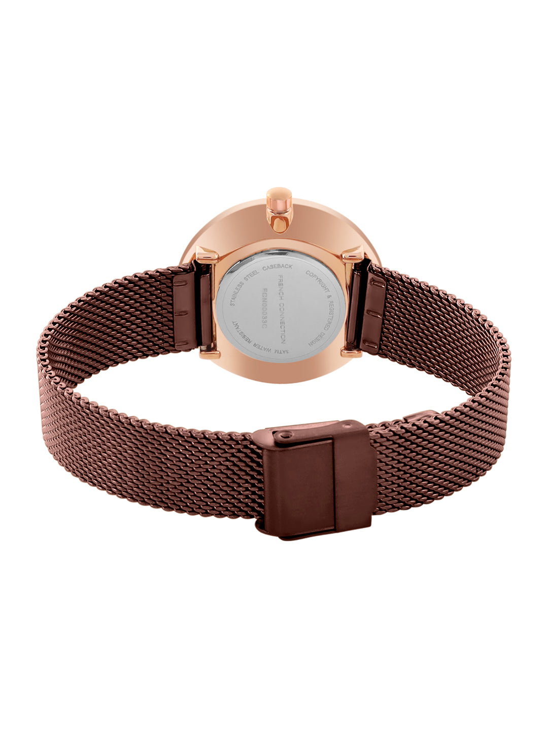 French Connection Analog Brown Dial Women's Watch-FCN00033C